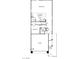 Detailed floor plan showcasing the layout of the first floor at 155 Silver Run Ln, Las Vegas, NV 89138