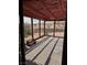 Enclosed patio area with desert views, bench seating, perfect for relaxing or entertaining at 1826 Dunes Ct, Laughlin, NV 89029