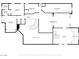 Floor plan showcasing the layout of the primary bedroom, bathrooms, and walk-in closet at 2112 Preakness Pass, Las Vegas, NV 89117