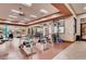 Community gym with weight machines, free weights and cardio equipment at 2343 Galilean Moon St, Henderson, NV 89044