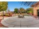 Outdoor patio features comfortable seating and landscaping; perfect for community events and relaxing at 2343 Galilean Moon St, Henderson, NV 89044
