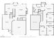 Detailed floor plan showcasing the layout of a two-story home, including rooms and dimensions at 2496 Citrus Garden Cir, Henderson, NV 89052