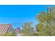 City view framed by lush trees, showing buildings in the distance at 2496 Citrus Garden Cir, Henderson, NV 89052