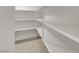 Walk-in pantry with multiple shelves providing ample storage and organization space at 334 Laurel Peak Dr, Henderson, NV 89015