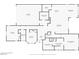 Detailed floor plan showing the layout of the home, including dimensions at 3434 Boleo Ct, Las Vegas, NV 89141