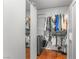 Spacious closet with modern shelving, perfect for organizing clothes and accessories neatly at 4406 Parkchester Cir, Las Vegas, NV 89108