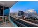 Enjoy views from this inviting balcony with room for seating at 4575 Dean Martin Dr # 2701, Las Vegas, NV 89103