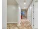 Hallway featuring wood-patterned floors and providing access to other rooms in the home at 4575 Dean Martin Dr # 2701, Las Vegas, NV 89103