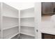 Walk-in pantry with ample shelving, offering generous storage at 5136 Stonecrop St, North Las Vegas, NV 89031