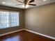 Bedroom featuring hardwood floors and a window at 5201 S Torrey Pines Dr # 1253, Las Vegas, NV 89118