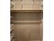 Spacious closet with built-in shelving and hanging rod at 5201 S Torrey Pines Dr # 1253, Las Vegas, NV 89118