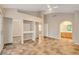 Spacious main bedroom features ample closet space and leads to main bathroom at 5373 Painted Mirage Rd, Las Vegas, NV 89149
