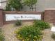 Thrive at Providence community sign with landscaping and stone wall at 6450 Spring Jog St, Las Vegas, NV 89166