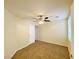 Neutral bedroom with large window for natural light and carpeted floors at 6635 Flaminian Ln # 104, North Las Vegas, NV 89084