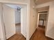 Hallway leading to the bedrooms and laundry room at 6908 Dorita Ave # 101, Las Vegas, NV 89108