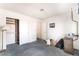 Bedroom area with built-in closet and carpet at 7617 Sea Cliff Way, Las Vegas, NV 89128