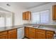 Bright kitchen featuring updated appliances, granite countertops and ample counter space at 7755 Pacific Rim Ct, Las Vegas, NV 89139