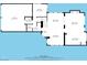 Detailed floor plan featuring the layout of the first story, garage, and room dimensions at 820 Colina Alta Pl, Las Vegas, NV 89138