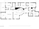 Detailed second floor plan showcasing layout of a spacious home with bedrooms and bath at 9496 Wild Valley Ave, Las Vegas, NV 89148