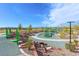 Community playground with climbing structures and play areas at 117 Destiny Orchard Ct, Henderson, NV 89011