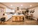Bright, open kitchen featuring a center island, modern appliances, and ample counter space at 2043 Sombrero Dr, Las Vegas, NV 89169