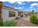 Backyard featuring desert landscaping, patio, and direct sunlight at 2124 Rising Mist St, Las Vegas, NV 89134