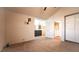 A main bedroom featuring vaulted ceilings, an en suite bathroom and built-in storage at 3217 Symphony Dr, Las Vegas, NV 89146