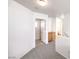 Upstairs hallway featuring carpet and white walls at 3448 Quiet Pueblo St, North Las Vegas, NV 89032