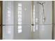 Modern walk-in shower featuring a glass door and stylish tile work at 3594 Wild Cherry Ct, Las Vegas, NV 89121
