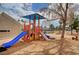 Community playground featuring colorful structures and ample space for children to play and explore outdoors at 3642 Haverhill St, Las Vegas, NV 89121