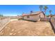 Backyard featuring block wall fencing at 403 Woodridge Dr, Henderson, NV 89015