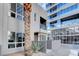 Contemporary home exterior with a private balcony, well-manicured landscaping, and modern architectural details at 4515 Dean Martin Dr # 200, Las Vegas, NV 89103