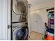 Laundry area featuring stacked washer and dryer units at 4515 Dean Martin Dr # 200, Las Vegas, NV 89103