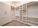 Organized walk-in closet with ample shelving and storage, providing efficient wardrobe space at 4515 Dean Martin Dr # 200, Las Vegas, NV 89103