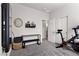 Bright home gym with exercise equipment and a well-lit atmosphere at 4650 Ridgeley Ave # 103, North Las Vegas, NV 89084