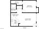 Layout of a cozy home featuring a functional kitchen, spacious living room, and comfortable bedroom suite at 5114 S Jones Blvd # 202, Las Vegas, NV 89118