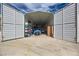 Large workshop featuring a wide-open layout, concrete floor, and high ceiling great for storage at 5202 Willis St, North Las Vegas, NV 89031