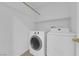 Laundry area includes washer and dryer hookups, with storage shelf at 5960 Addy Ln, North Las Vegas, NV 89081