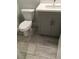 Clean bathroom featuring a toilet and vanity with modern finishes at 6450 Spring Jog St, Las Vegas, NV 89166