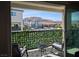 Enjoy outdoor relaxation on this balcony with mountain views at 6830 Truffle Gray St, Las Vegas, NV 89148