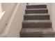 Close up of carpeted stairs leading to the upper level at 6830 Truffle Gray St, Las Vegas, NV 89148