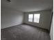 Spacious bedroom with two windows for natural light and neutral carpeting at 7672 Lush Oasis Ave, Las Vegas, NV 89113
