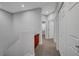 Upstairs hallway featuring gray walls and plush carpet at 8409 Insignia Ave # 102, Las Vegas, NV 89178