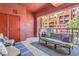 Enjoy the outdoors on this balcony, featuring comfortable seating and room to enjoy the view at 91 E Agate Ave # 204, Las Vegas, NV 89123