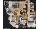 Detailed floor plan showing the layout of the home including the location of rooms, bathrooms, and closets at 9101 Alta Dr # 507, Las Vegas, NV 89145