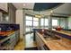 Modern kitchen with stainless steel appliances, granite counters, and views at 9101 Alta Dr # 507, Las Vegas, NV 89145