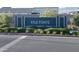 Welcoming entrance sign for the Kyle Pointe community with well-manicured landscaping at 10204 Kern Peak St, Las Vegas, NV 89166