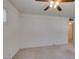Neutral living room with neutral carpet, providing a bright and versatile space at 1127 Melville Dr, Las Vegas, NV 89102