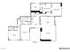 Detailed floor plan showcasing the layout of the first floor, including the kitchen, living room, and bedrooms at 1548 Pleasant Bay Ct, Henderson, NV 89011