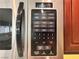 Close up of microwave controls at 2112 Merganser Ct, North Las Vegas, NV 89084
